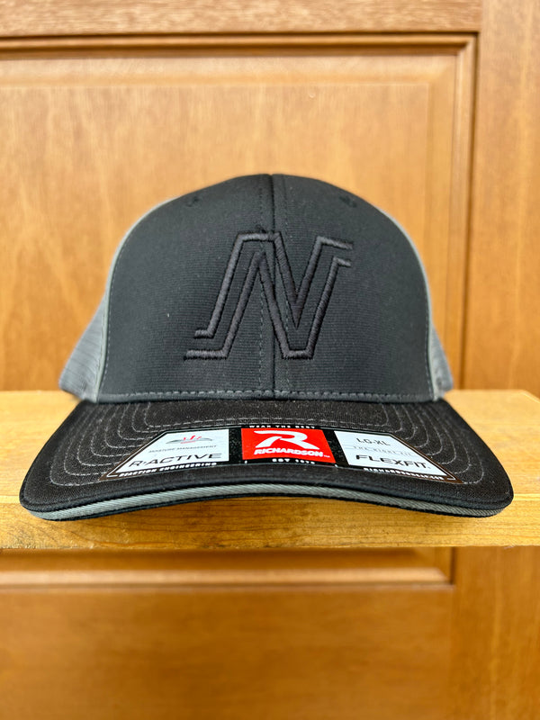 Adult Blackout Version - Northview High School 1980’s Logo Hat